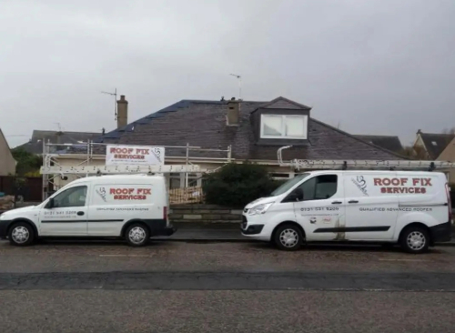 Roof fix services vans Edinburgh 