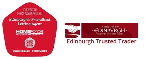 Homeforce Edinburgh & Edinburgh Trusted trader logos